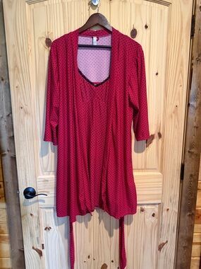 Marilyn Monroe Intimates Nightgown and Matching Robe Set Size Medium
